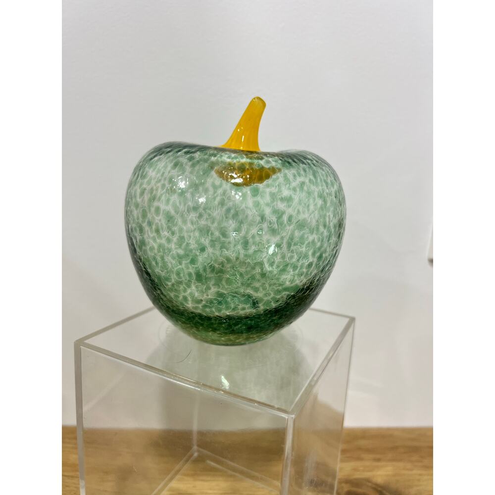 Hand Blown Hollow Fruit Apple